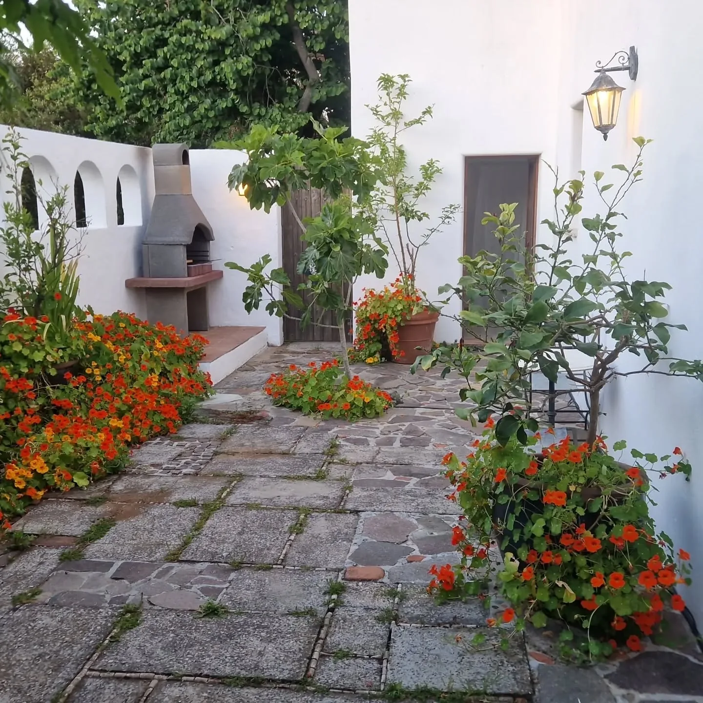 Terrasse vor der Küche